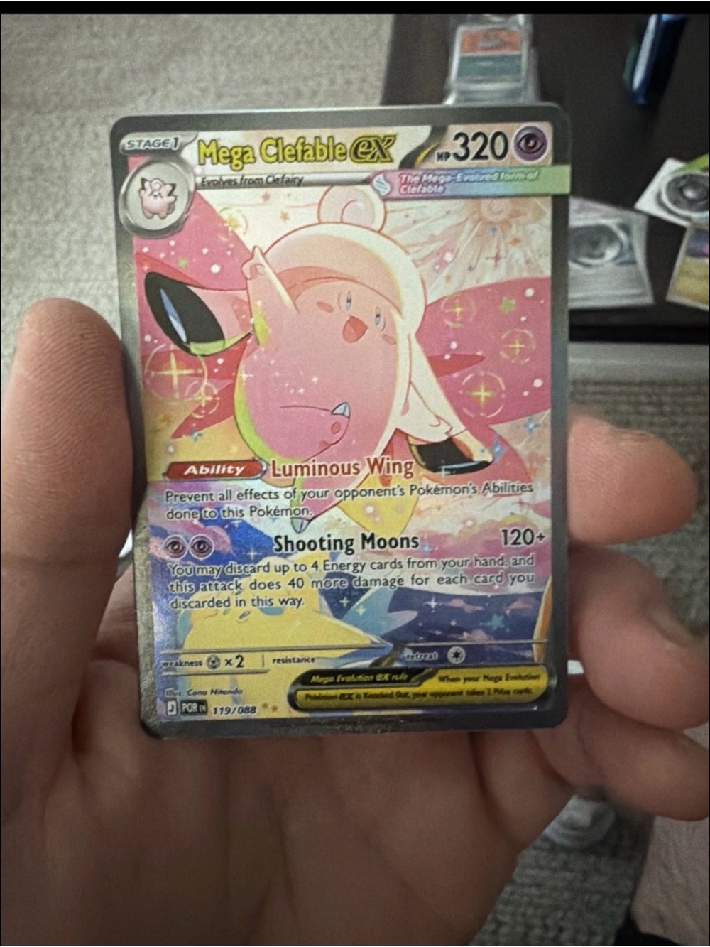 Mega clefable ex